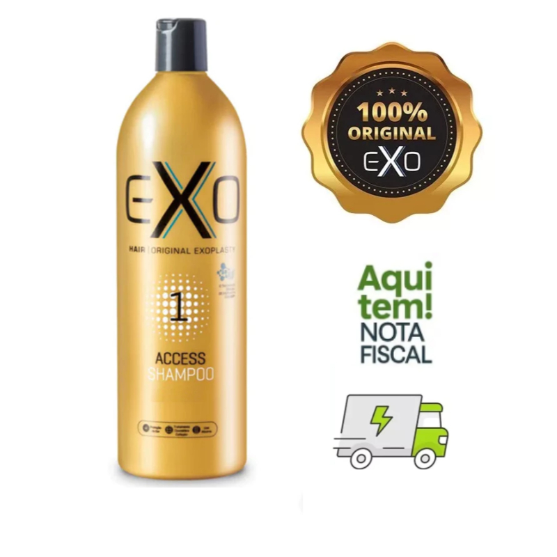 Exo Hair Exoplastia Passo 1 Shampoo Access 1L