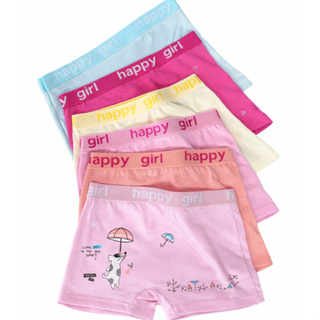 Kit Calcinhas Infantil Boxer Menina Shortinho Estampadas Coloridas em Oferta na Shopee