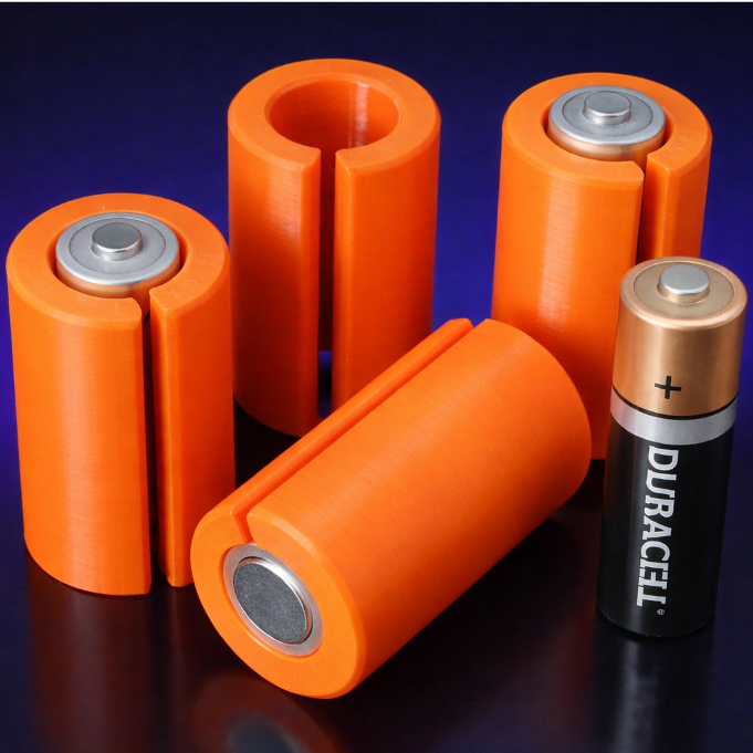 Adaptador Pilha AA para C Kit 3 unidades em Oferta na Shopee