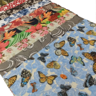 kit 10 retalho gorgurinho estampado 60x40cm artesanato, patchwork, tapetes em Oferta na Shopee