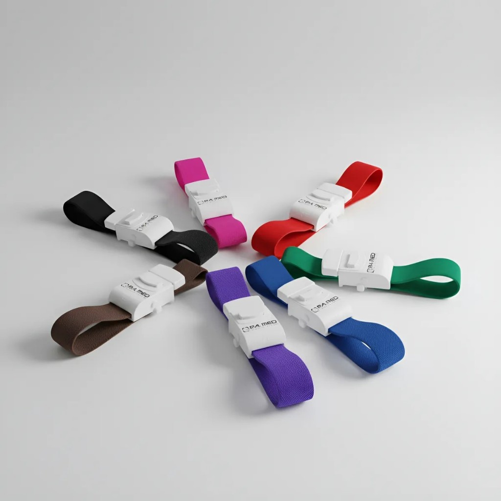 GARROTE DE PRESILHA PARA COLETA DE SANGUE UNIDADE