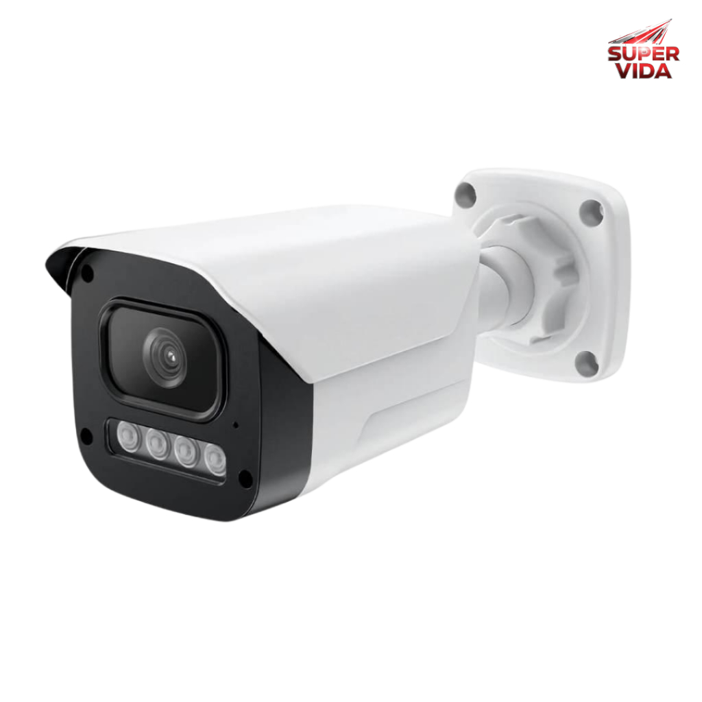 Câmera Bullet IP PoE 4MP (2K) com Lente 2.8mm,Visão Noturna Infravermelha em Oferta na Shopee