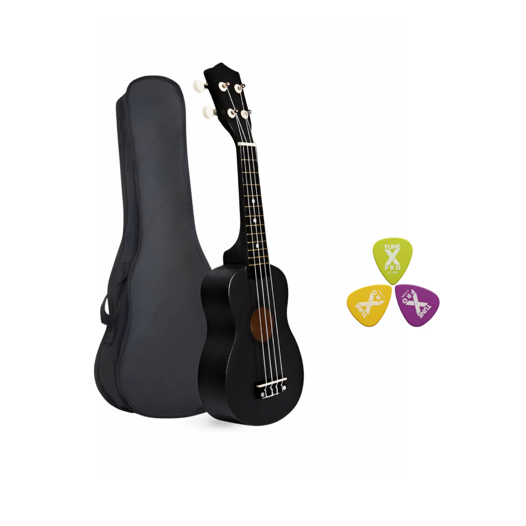 Kit Ukulele Soprano Alpha Ambidestro Infantil Iniciante com Bag Palheta em Oferta na Shopee