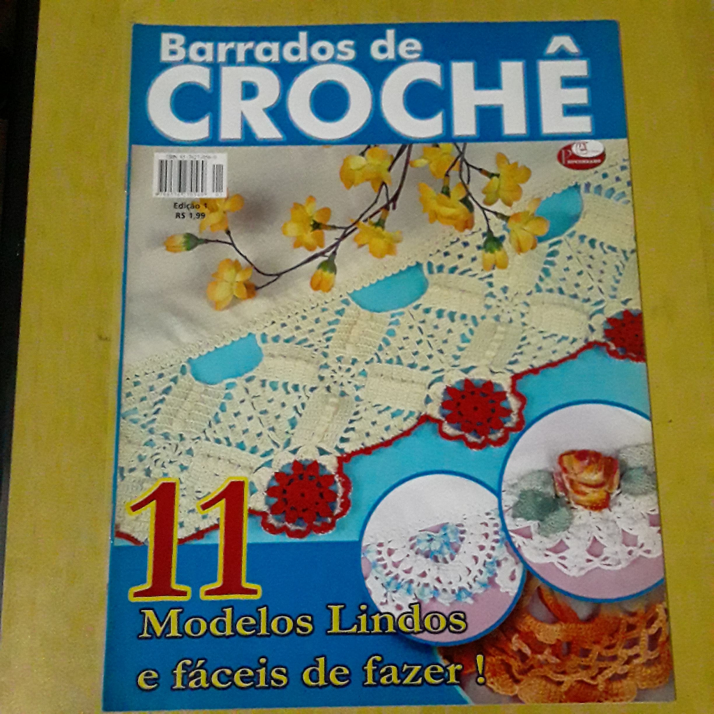 PL66 REVISTA BARRADOS DE CROCHÊ Nº1 (16 PÁGINAS)