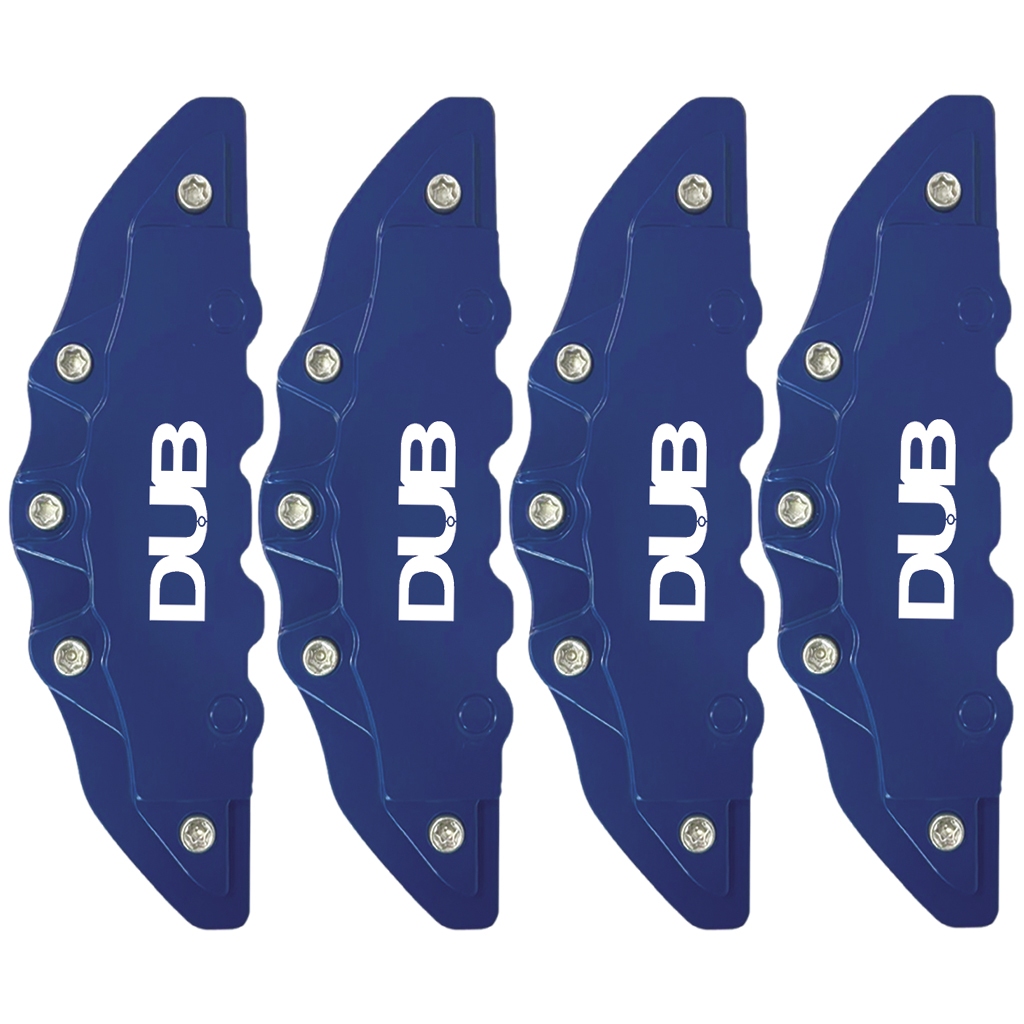 4un Capa Pinça Freio Azul - Dub Universal Tuning Aro 15+ Cola