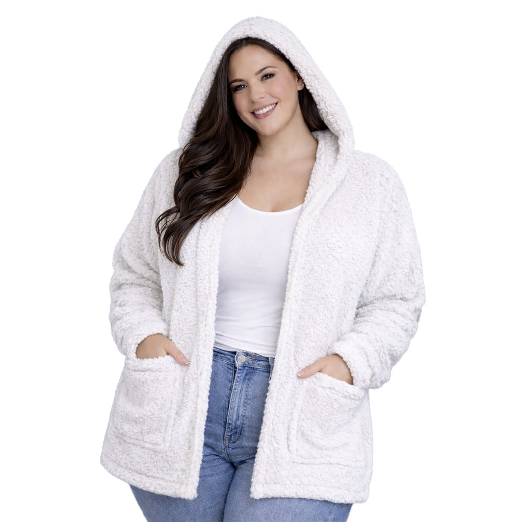 Casaco Teddy Pelúcia/ Pelinho/ Plus Size em Oferta na Shopee