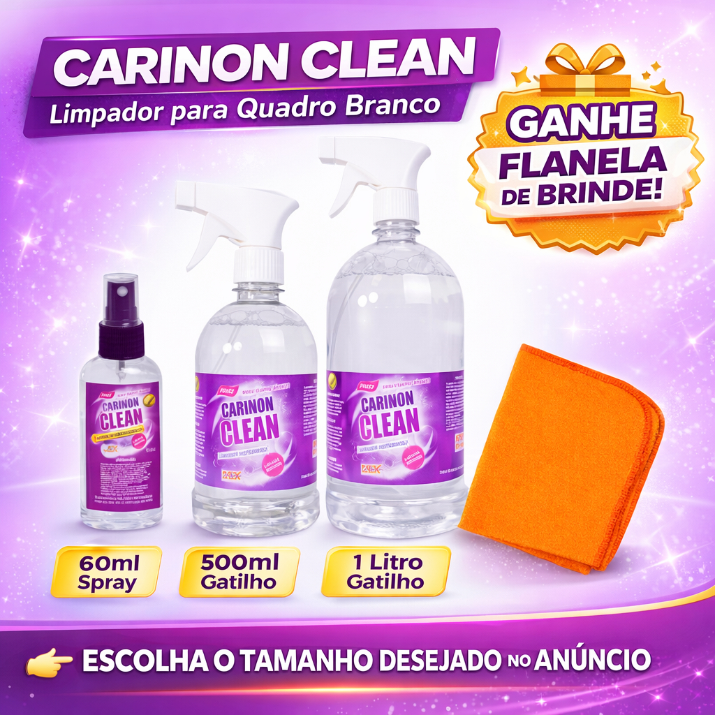 Limpador Especial de Tinta de Pincel para Quadro Branco 60ml, 500ml ou 1L  + Grátis Um Brinde Flanela em Oferta na Shopee