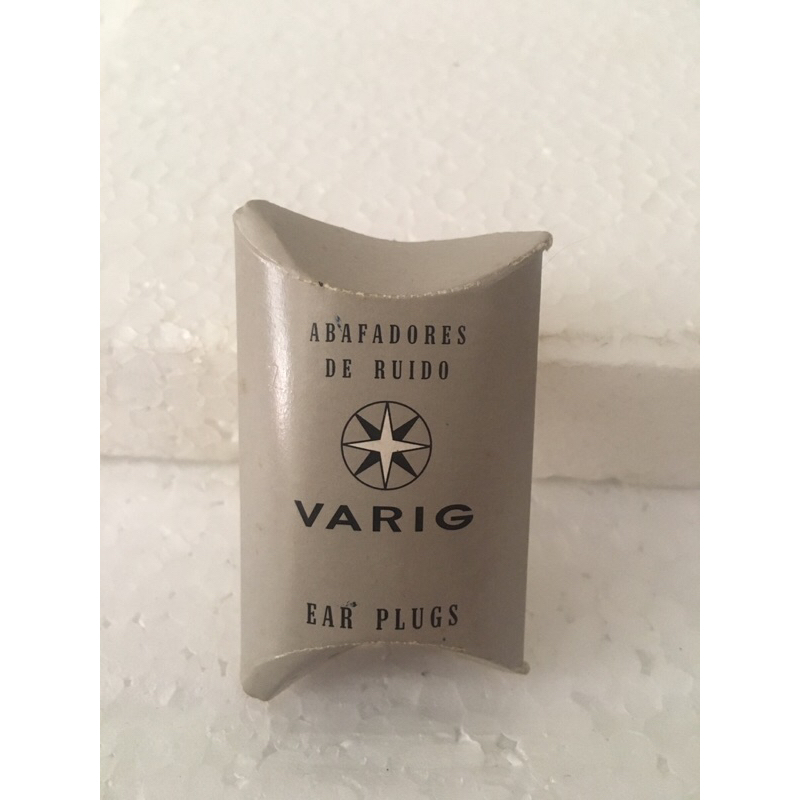 Protetor de ouvido antigo da Varig