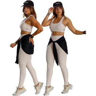 Tapa Bumbum Academia e Caminhada Com faixa Estilo Saia para Legging Fitness Malha Uv+50 em Oferta na Shopee