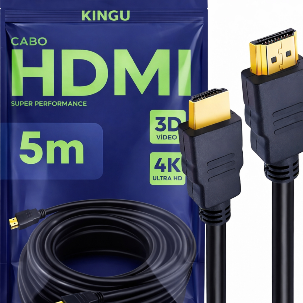 Cabo Hdmi Full HD 4k para TV 2M 3M 5M 10M HDMI Monitor TV Vídeo Game Universal