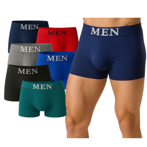 KIT 10 Cuecas Boxers Masculina de Microfibra ou 4 Unidades