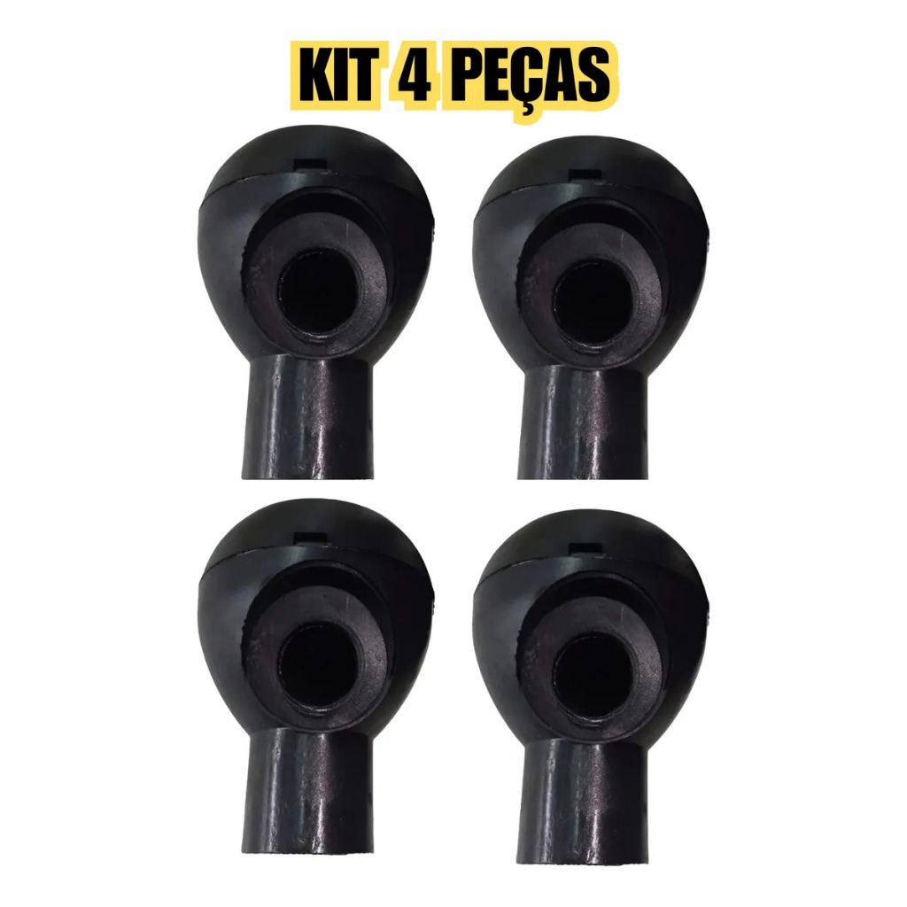Kit 4 Manopla Alavanca Comando Retroescavadeira Jcb 214 E 3c Aplicação: Retroescavadeira JCB 214E JCB 3C