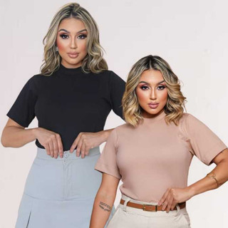 Blusas Gola Alta: 55% Off! 🌟