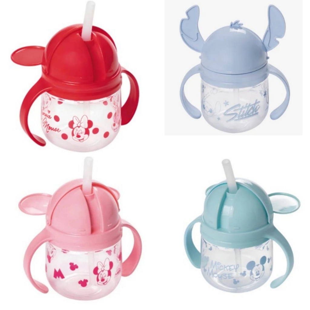 CANECA TREINAMENTO COM CANUDO MINNIE 260ML - PLASUTIL CASA E COZINHA