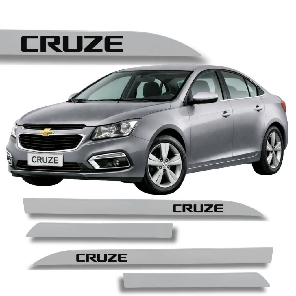 Friso Porta Chevrolet Cruze Original Prata Polaris 11 à 2013