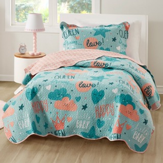 Colcha Infantil Solteiro Estampada Kit 2 Peças Cobre Leito Infantil em Oferta na Shopee