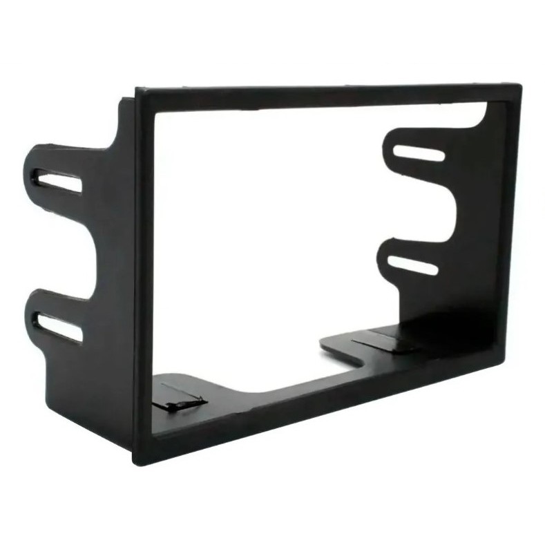 Moldura Painel 2din Golf Polo Bora Fox Fiesta Ecosport Tela Central Multimidia Dvd Mp5 Tv Som