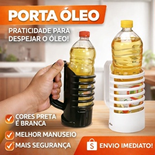 Suporte Porta Óleo e vinagre  cores variadas Delta Útil Leve Plástico Resistente Moderno Cor forte em Oferta na Shopee
