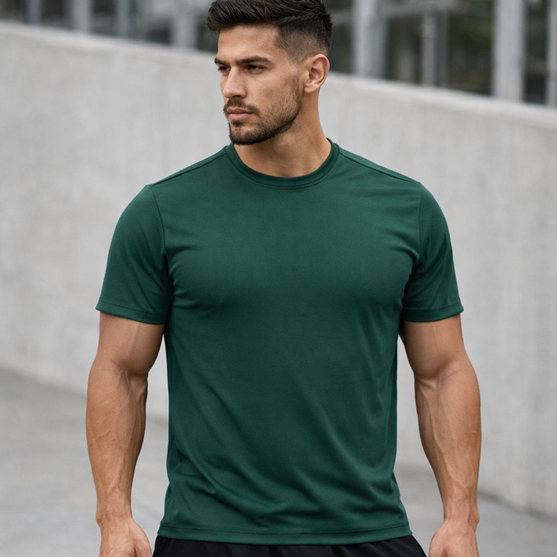 Blusa Dry Fit Masculina Camisa Academia Tecido Respirável