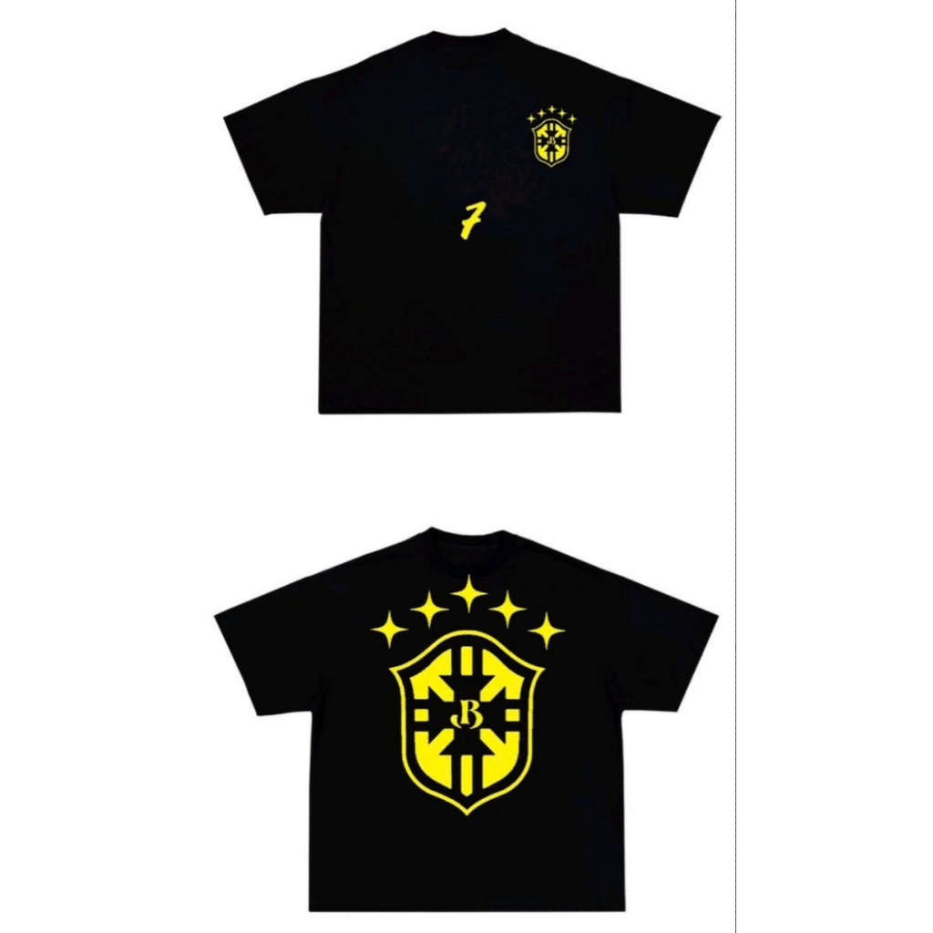 Camiseta Blusa T Shirt Brasil Seleção Brasileira Estilosa Camisa Masculina Feminina Retrô