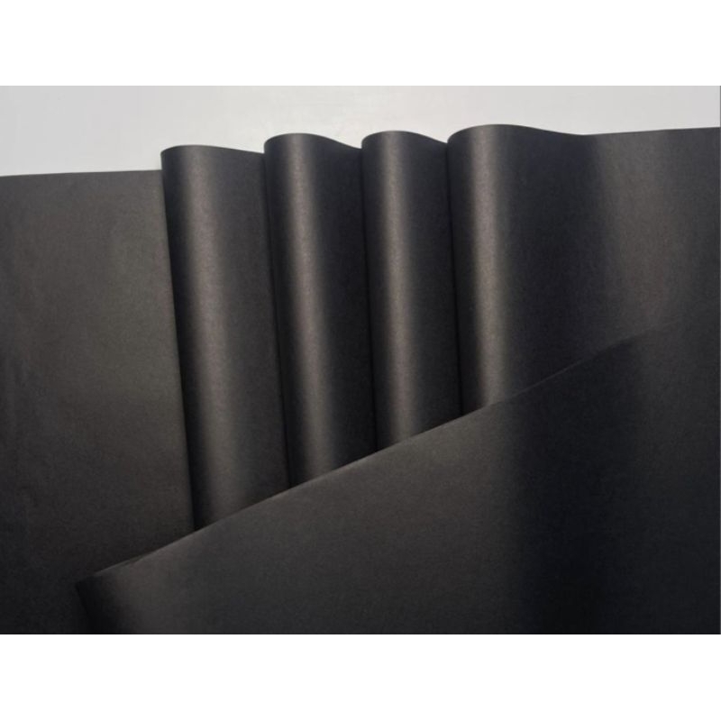 Papel de Seda Preto - 50x35 pct 50 folhas ou 100 folhas,embalagem roupa,doces rococó, pipas embrulhos