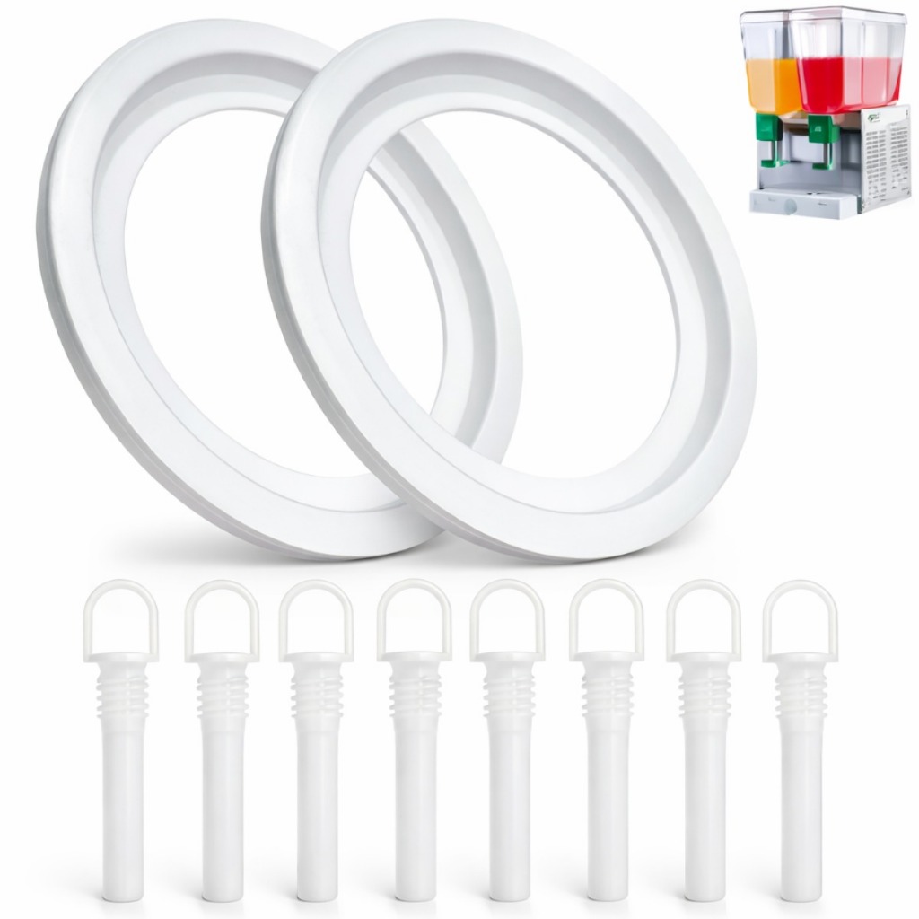 Kit 8 Chupeta Silicone Ibbl 2 Anel Vedação Para Refresqueira Bbs