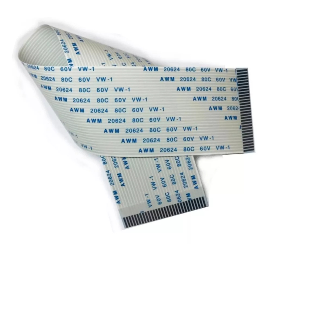 Kit 4 Cabos Flat 30 Vias 20cm Normais Soft Starter 3rw44 Siemens
