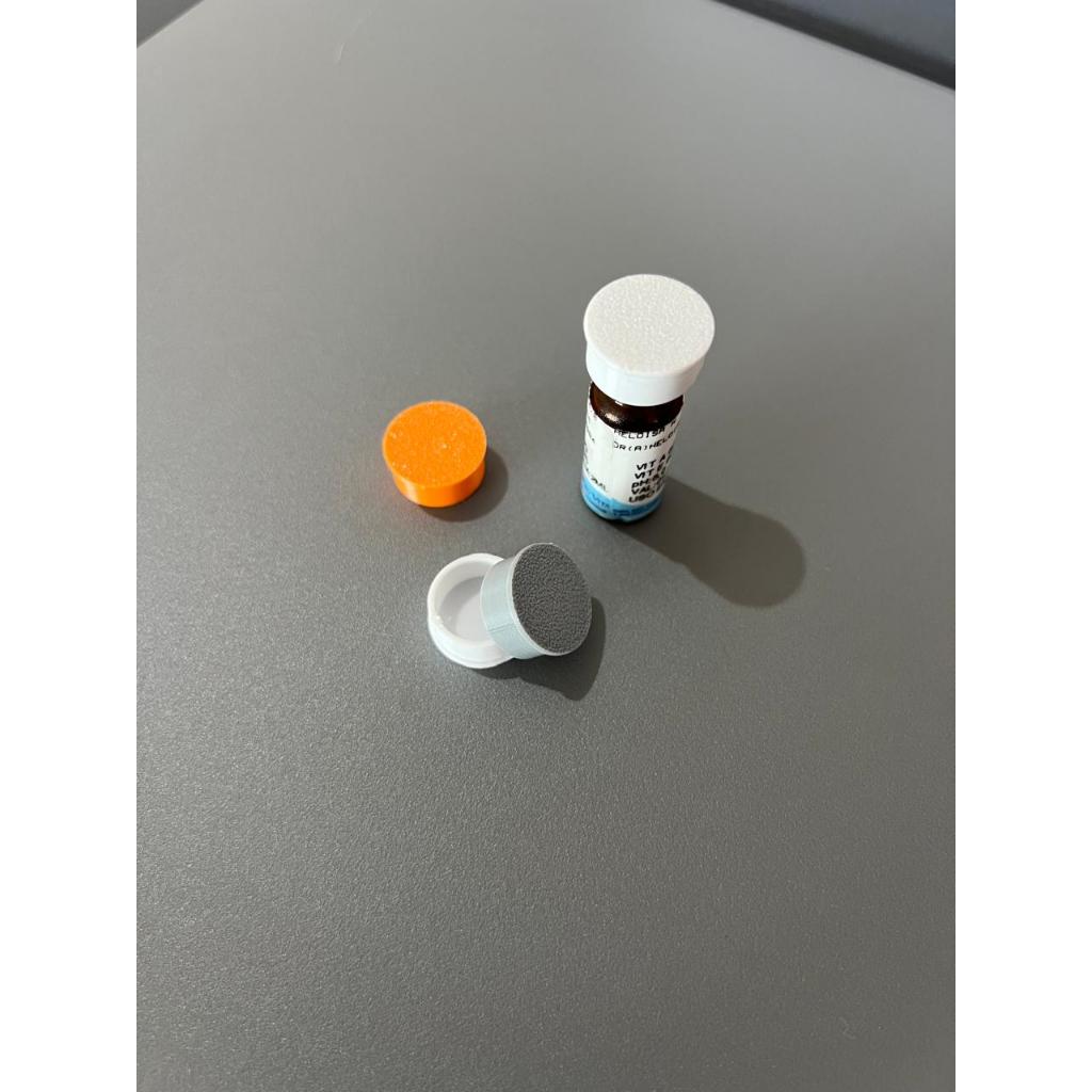 Kit com 8 Tampas para Ampola 3 ml – Armazenamento Seguro em Oferta na Shopee