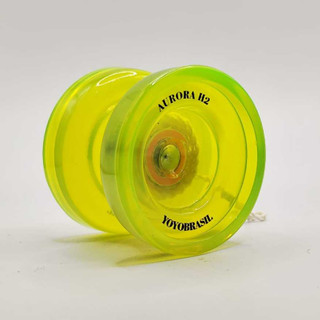 Yoyo Profissional YOYOBRASIL Aurora H2 + 3 CORDAS DE REPOSIÇÃO   (ioio, yo yo, Io io)