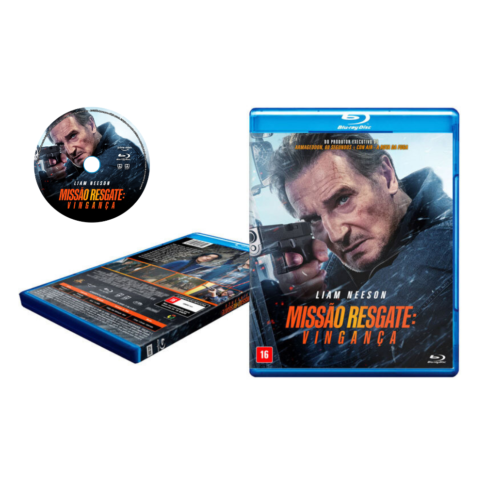 Blu-ray Missão Resgate: Vingança (Ice Road: Vengeance) (2025) Dublado e Legendado