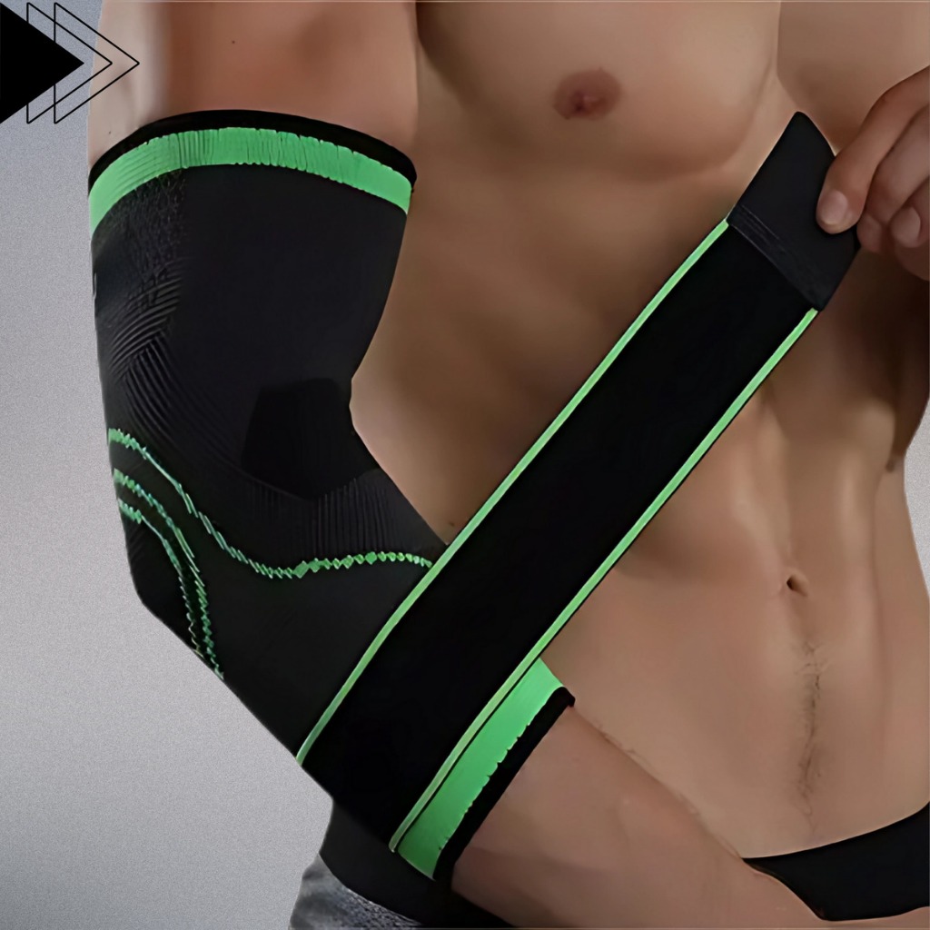 Cotoveleira Ajustavel Compressao Ortopédica Esportes Academia Fitness em Oferta na Shopee