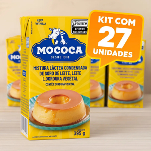 Leite Condensado Mococa 395g - Kit Atacado (6, 12 ou 27 Unidades) - Ideal para Confeitaria e Sobreme