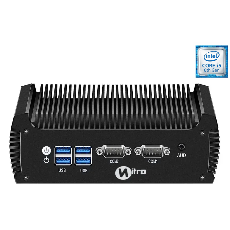Mini Pc Industrial Nitrobox Intel I5-8250u 8gb Ram 256gb Ssd