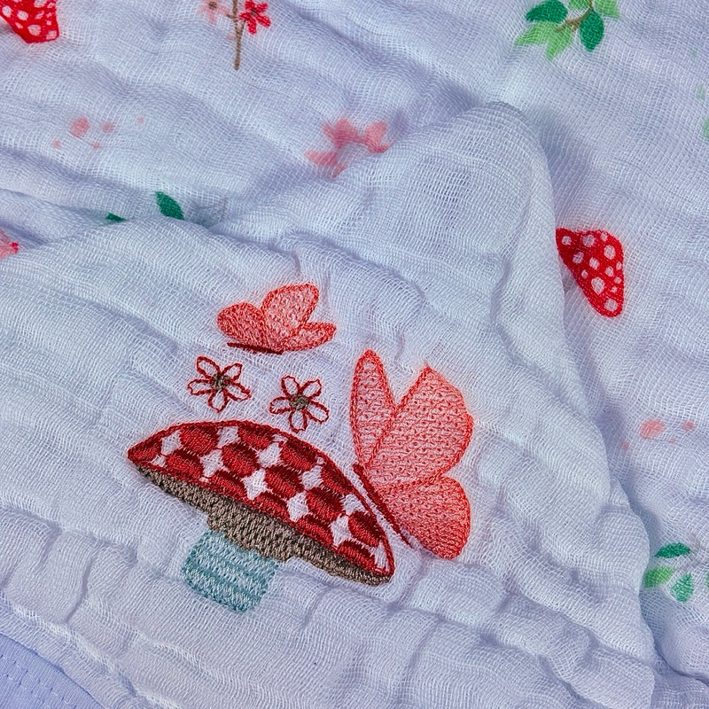 Toalha de Banho Bebê com Capuz 85x85cm Fralda Soft 3 Camadas Envio Imediato