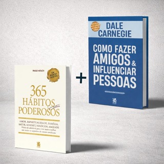 Combo Transforme Sua Mente - Kit com 2 Livros de Desenvolvimento Pessoal em Oferta na Shopee