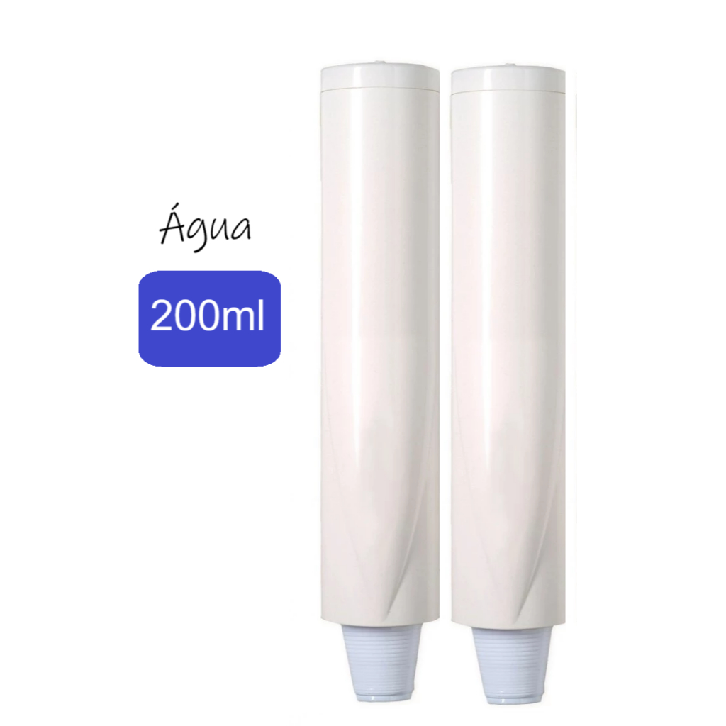 Suporte Porta Copo Descartável Água de Parede Dispenser Premisse