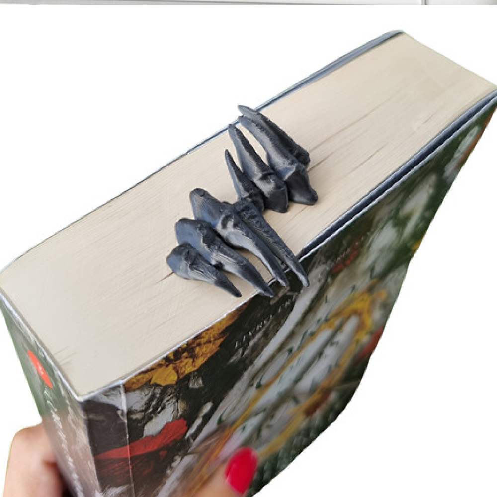 Marcador de Livro Garras Assustadoras – Decoração