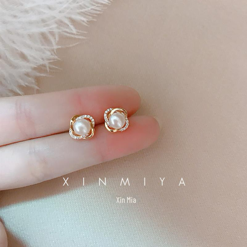 Brinco Pérola De Zircônia Agulha Prata 925 Feminino Elegante Hipoalergênico Leve Confortável em Oferta na Shopee