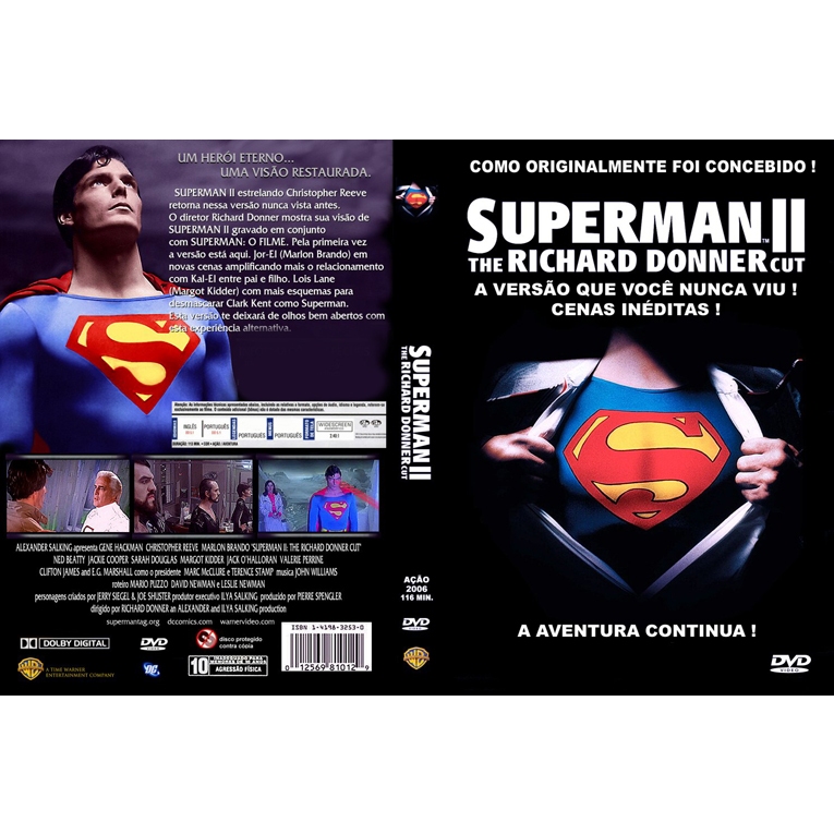 Superman II The Richard Donner Christopher Reeve DUBLADO E LEGENDADO