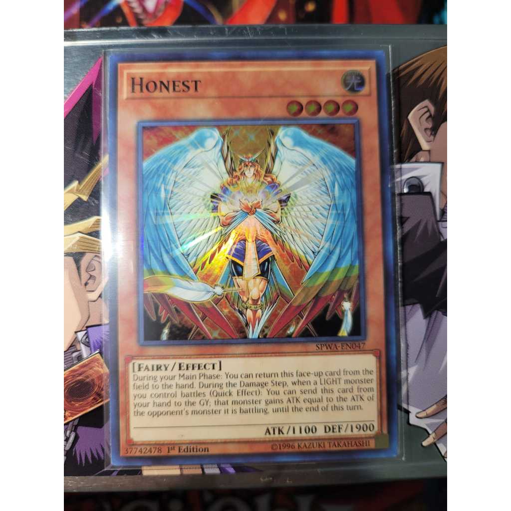 Honest - Raridade SUPER RARE - Yugioh! Original Konami.