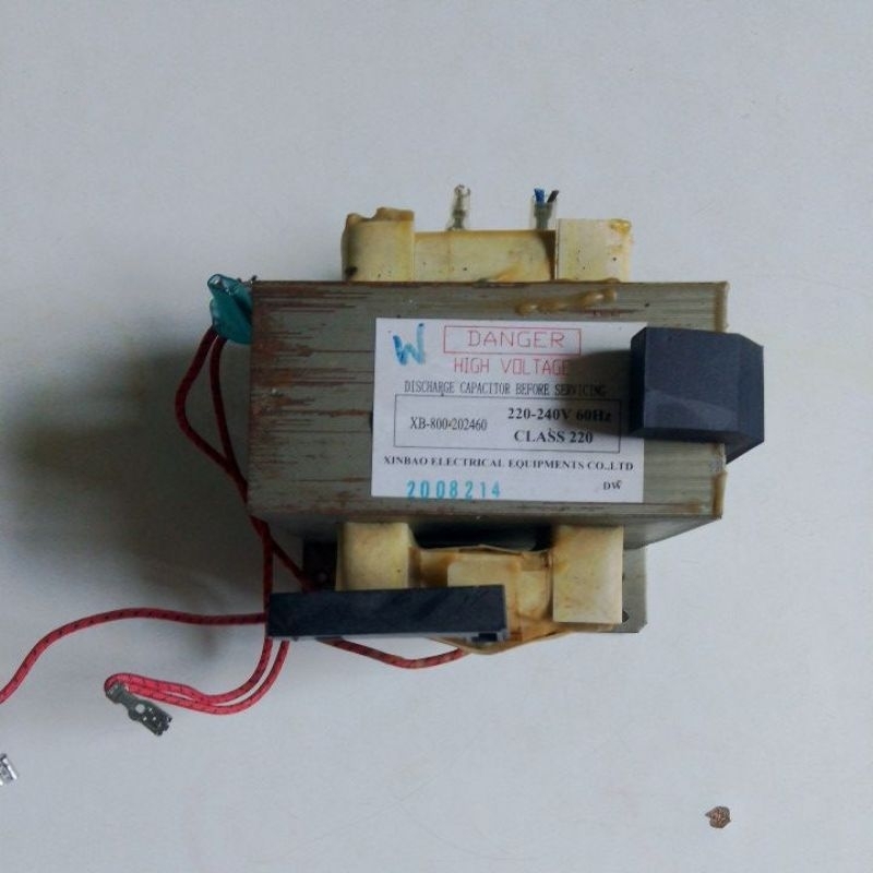 transformador de alta tensão C fusível para micro-ondas, XB-800-202460 (220v)