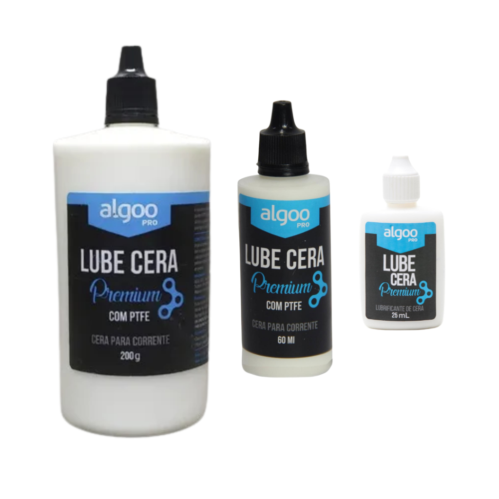 Óleo Lubrificante Algoo Lube Cera Premium Ptfe para Corrente Bike em Oferta na Shopee