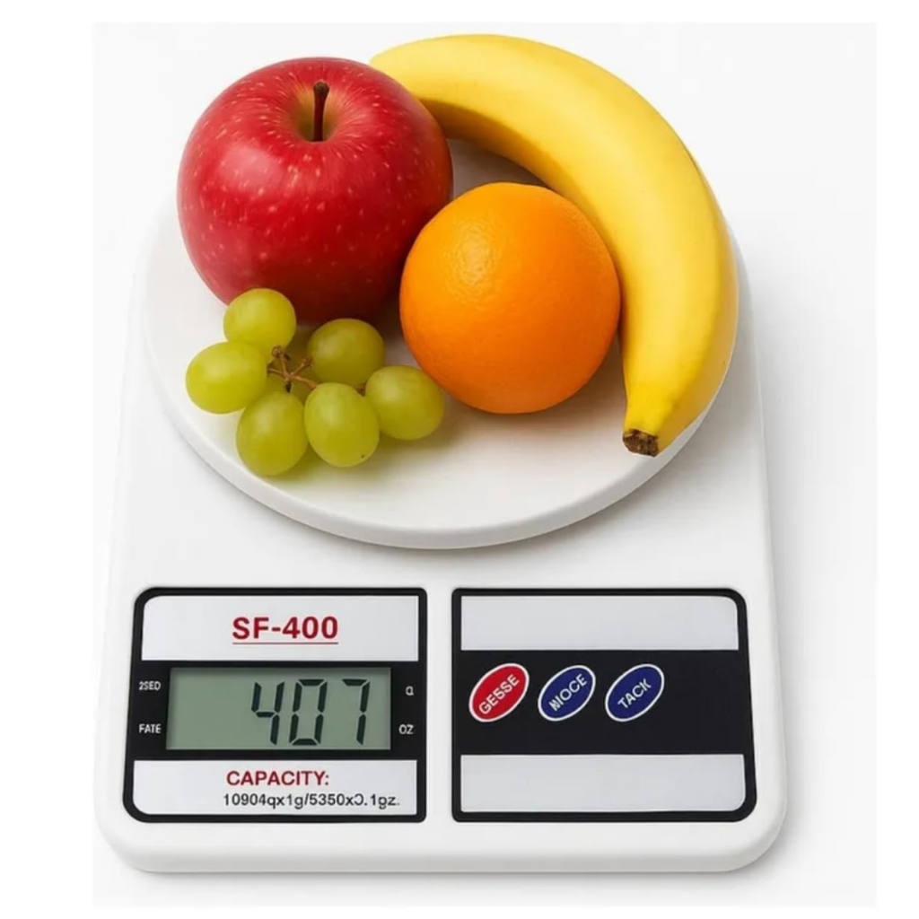 Balança Digital De Cozinha10kg  Alta Precisão Cozinha Fitness Confeitaria  Leve e Portatil