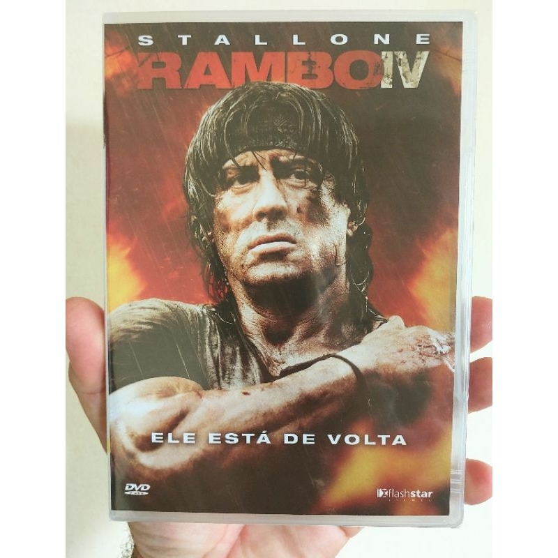 Dvd Stallone Rambo IV Ele Está De Volta - Lacrado e Original ( RARIDADE ) Silvestre Stallone.