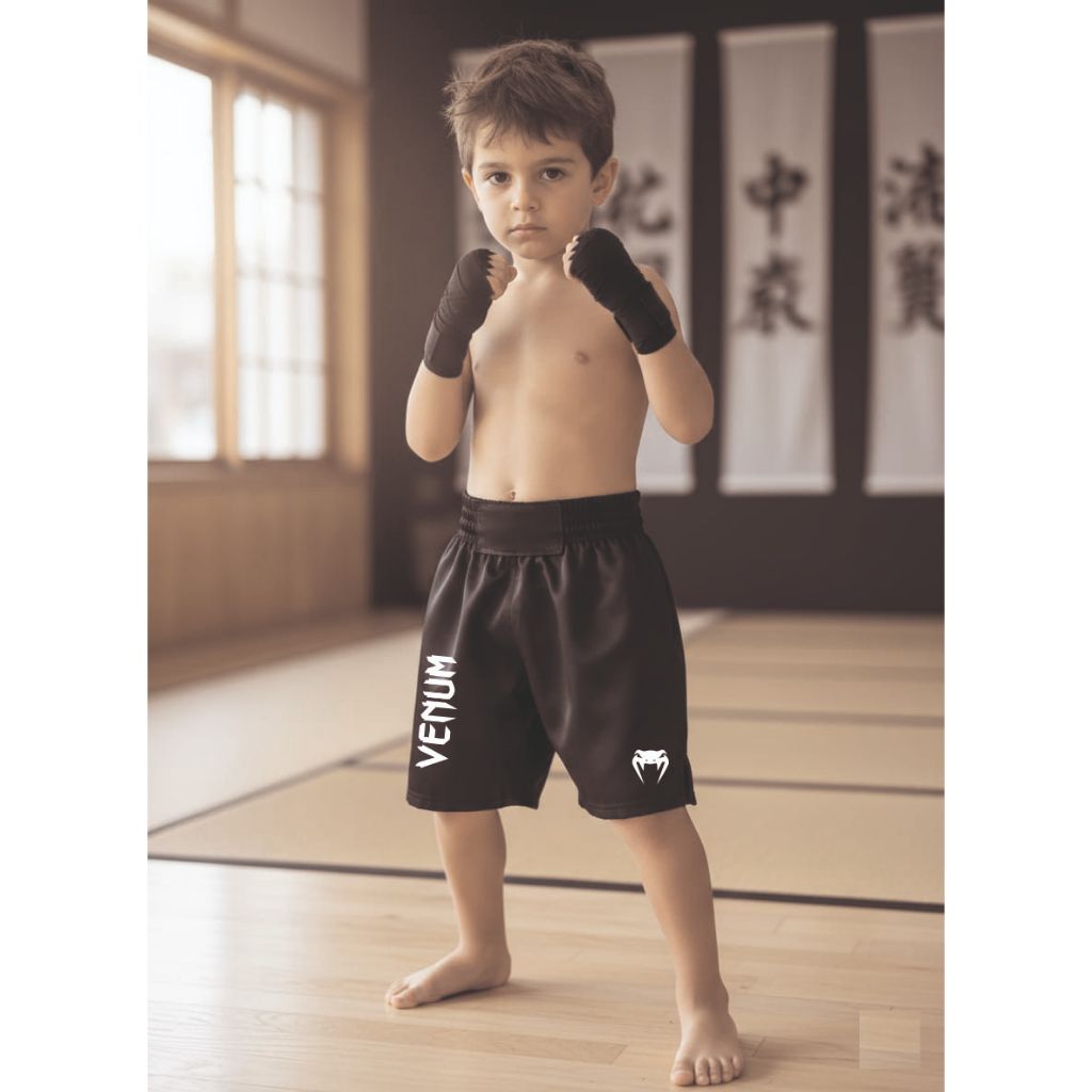 Bermuda INFANTIL treino academia jiu-jitsu mma muay thay NO-GI esportes infantil