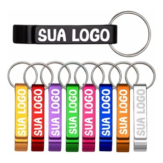 Kit 10/20/50/60 Chaveiros Personalizados Metal Abridor Design Único Durável em Oferta na Shopee