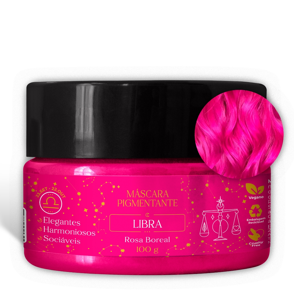 Imagem Máscara Pigmentante Signos Kamaleão Color - Libra - 100g
