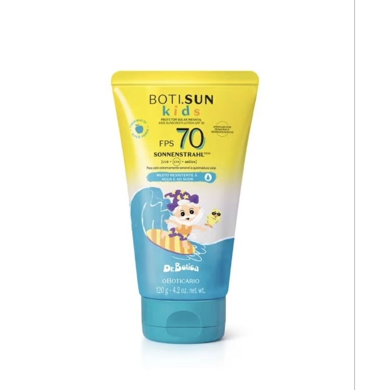 Protetor Solar Infantil FPS70 Boti Sun Kids Boticário 120g