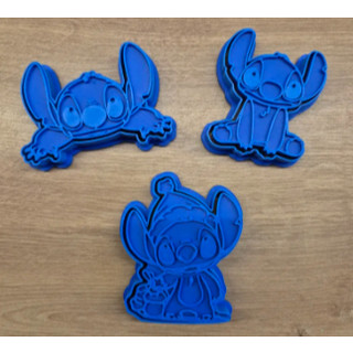 Cortador Stitch | Biscoito | Kit Cortador de Biscoito Stitch – 6 Peças
