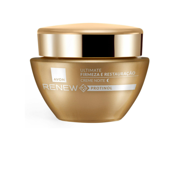 Creme Facial Avon Renew Ultimate Noite 45+ 50g em Oferta na Shopee